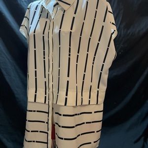 Alfani dress button down blouse